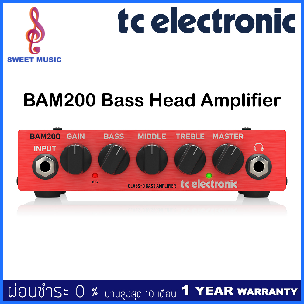 TC Electronic BAM200 Bass Head Amplifier หัวแอมป์เบส
