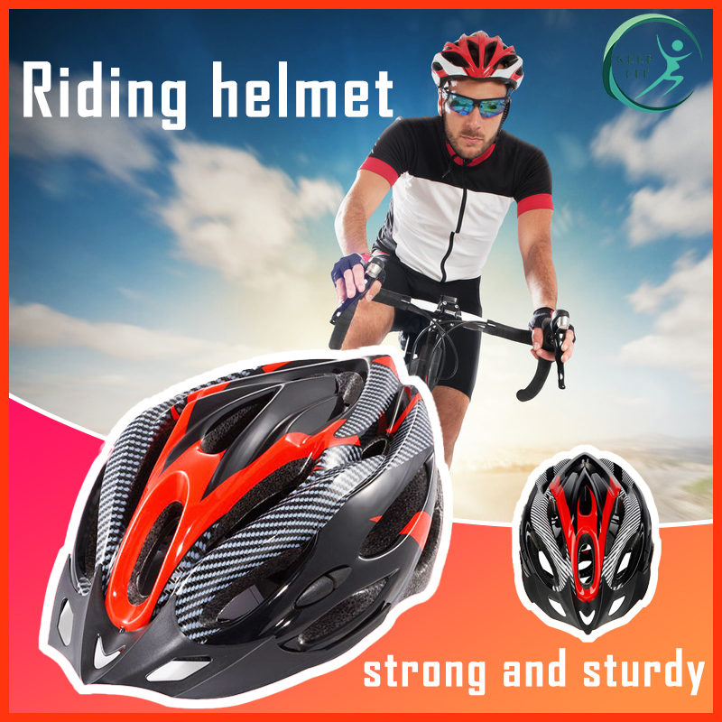 KEEP FIT หมวกกันน็อคจักรยาน หมวกจักรยาน หมวกกันน็อคขี่จักรยาน  หมวกนิรภัยสำหรับจักรยานจักรยาน ปรับได้ กลางแจ้ง กลางแจ้ง  Bicycle cycling helmet