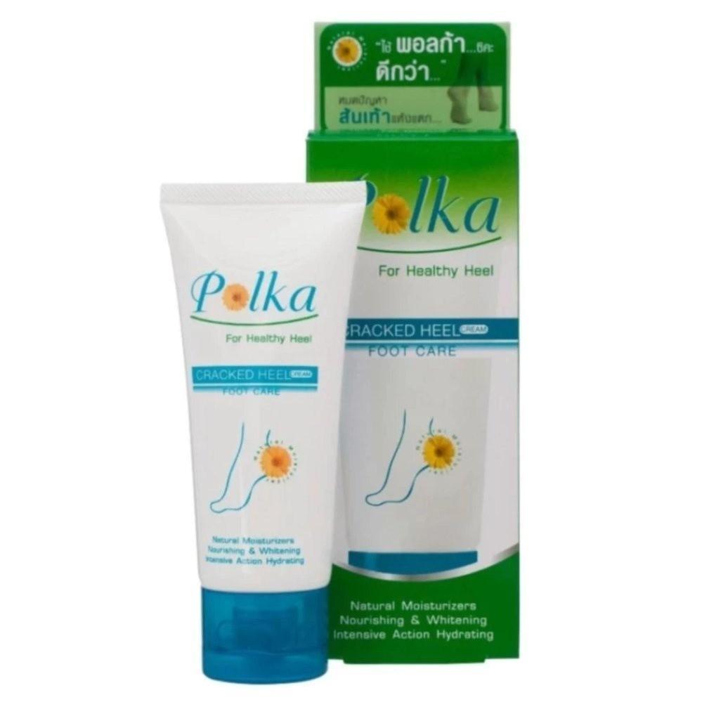 Polka พอลก้า Crack Heel Cream ครีมทาส้นเท้าแตก 25 G (1 หลอด ).