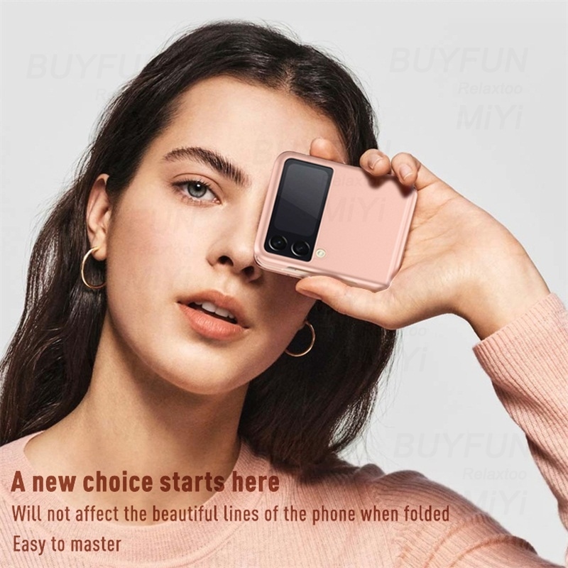 Plain Colors Anti Knock Ultra Thin Matte Protective Case for Samsung Galaxy Z Flip3 Flip 3 5G