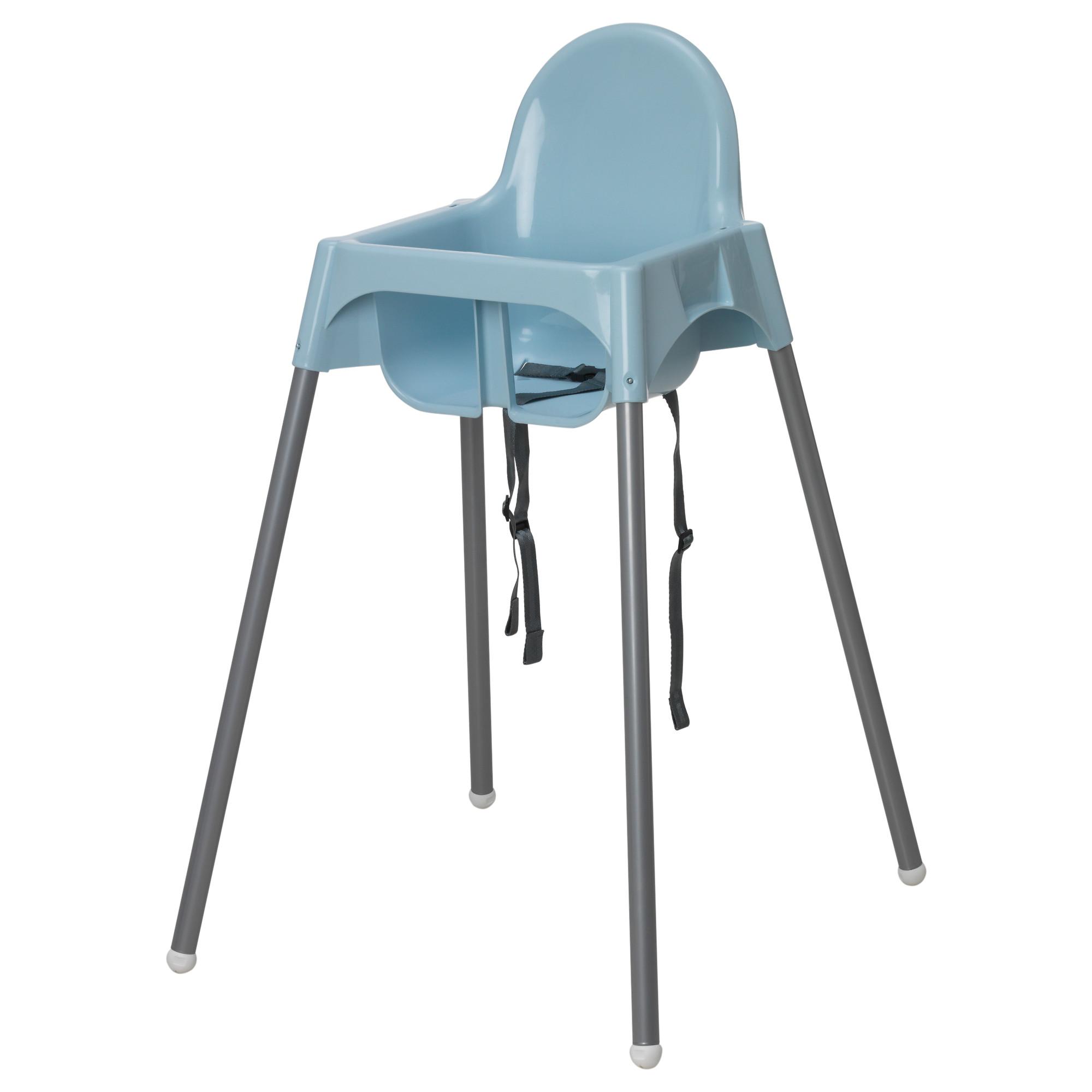 เก้าอี้นั่งทานอาหาร เก้าอี้สูง อันติลูป เก้าอี้ทานข้าวเด็กทรงสูง (มีสี ขาว /ฟ้า/ชมพู) ไม่มีถาด (Untiloop High Chair)