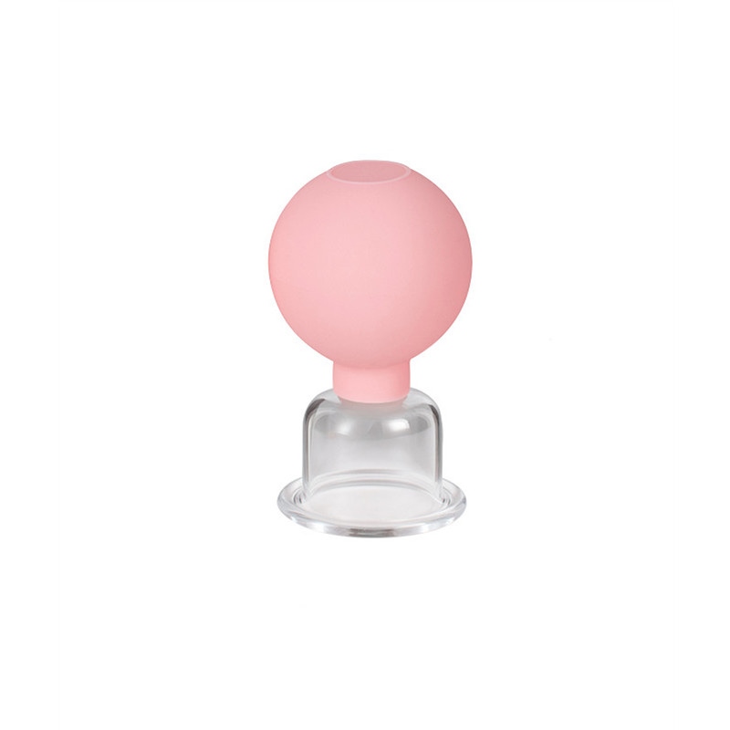 Health Massage Vacuum Cupping Cups Set Rubber Head Anti Cellulite