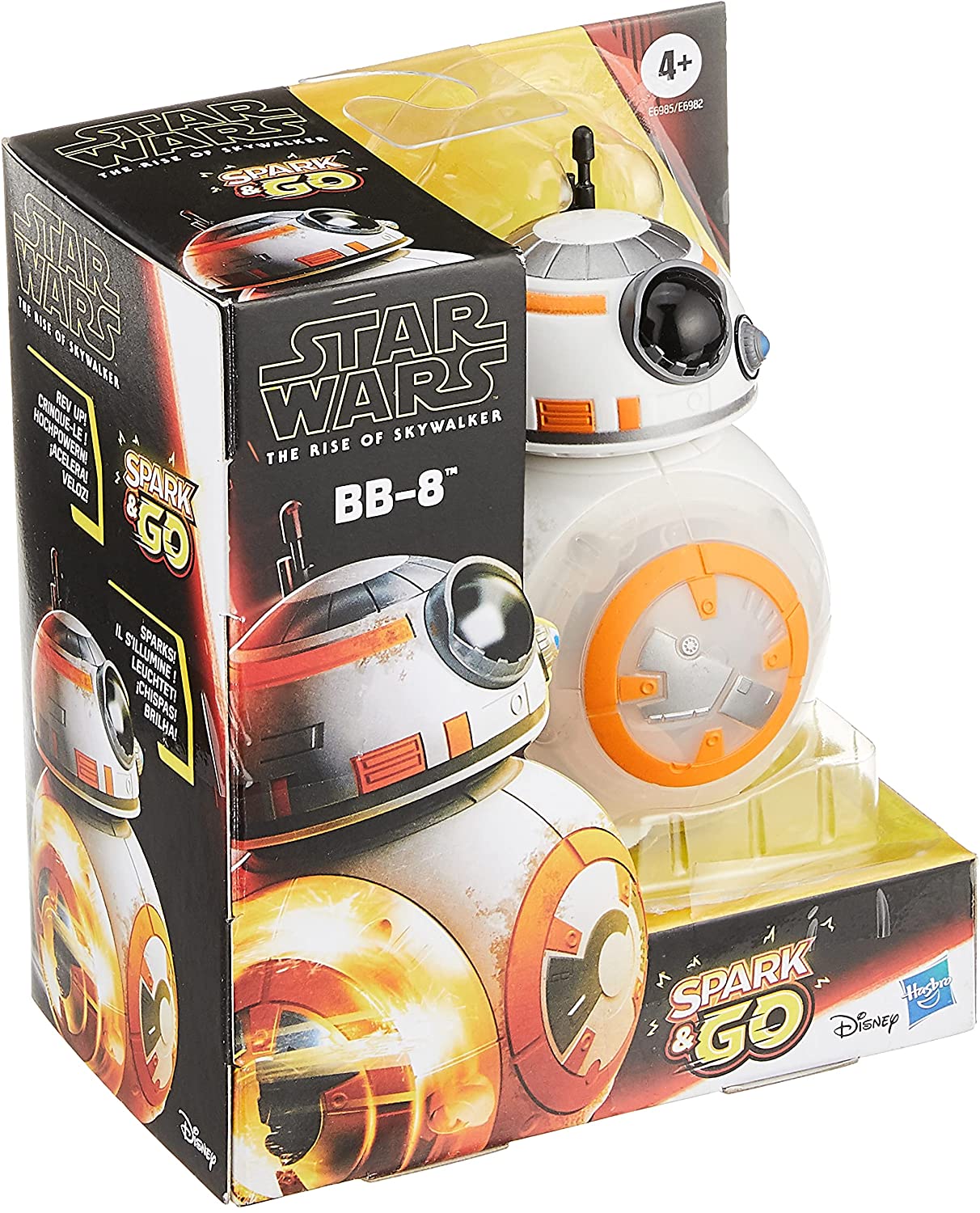 Star Wars Spark Go Bb 8 Rolling Astromech Droid The Rise Of Skywalker Rev Go Sparking Toy Toy 3123