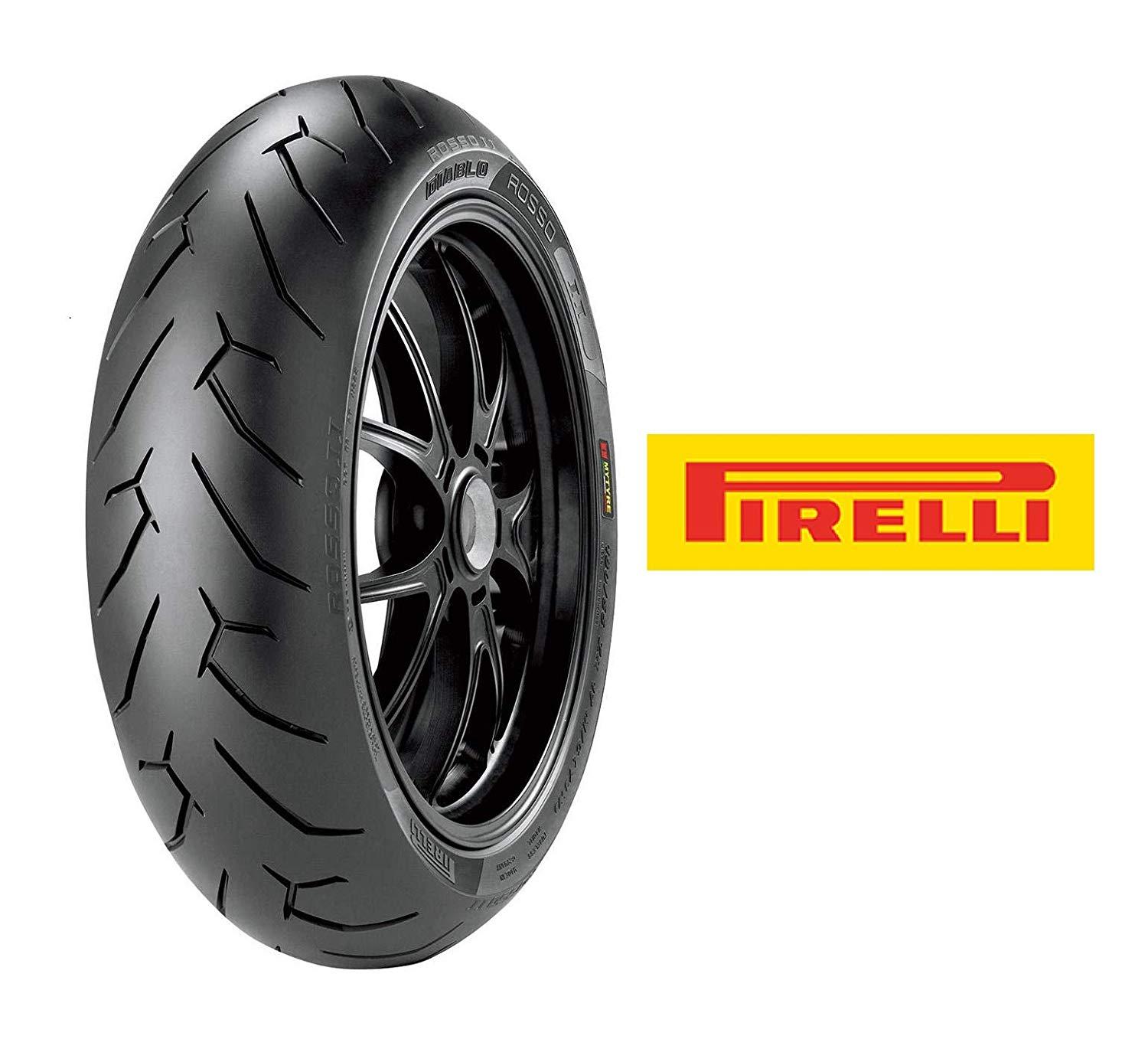 Pirelli rosso 2 120/70-190/50 ขายเป็นคู่ ขอบ 17