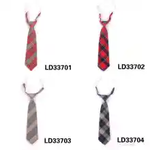 ภาพขนาดย่อของภาพหน้าปกสินค้าเนคไท เน็คไท สำหรับผู้หญิง Women Neck Tie for Christmas Cotton Boys Girls Ties Slim Plaid Necktie For Gifts Casual Novelty Tie Rubber Neckties จากร้าน Soya&Than Shop บน Lazada ภาพที่ 6