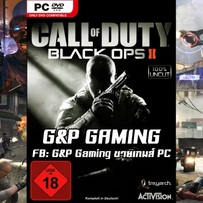 [PC GAME] แผ่นเกมส์ Call of Duty: Black Ops 2 PC + [โหมดซอมบี้ ออนไลน์]
