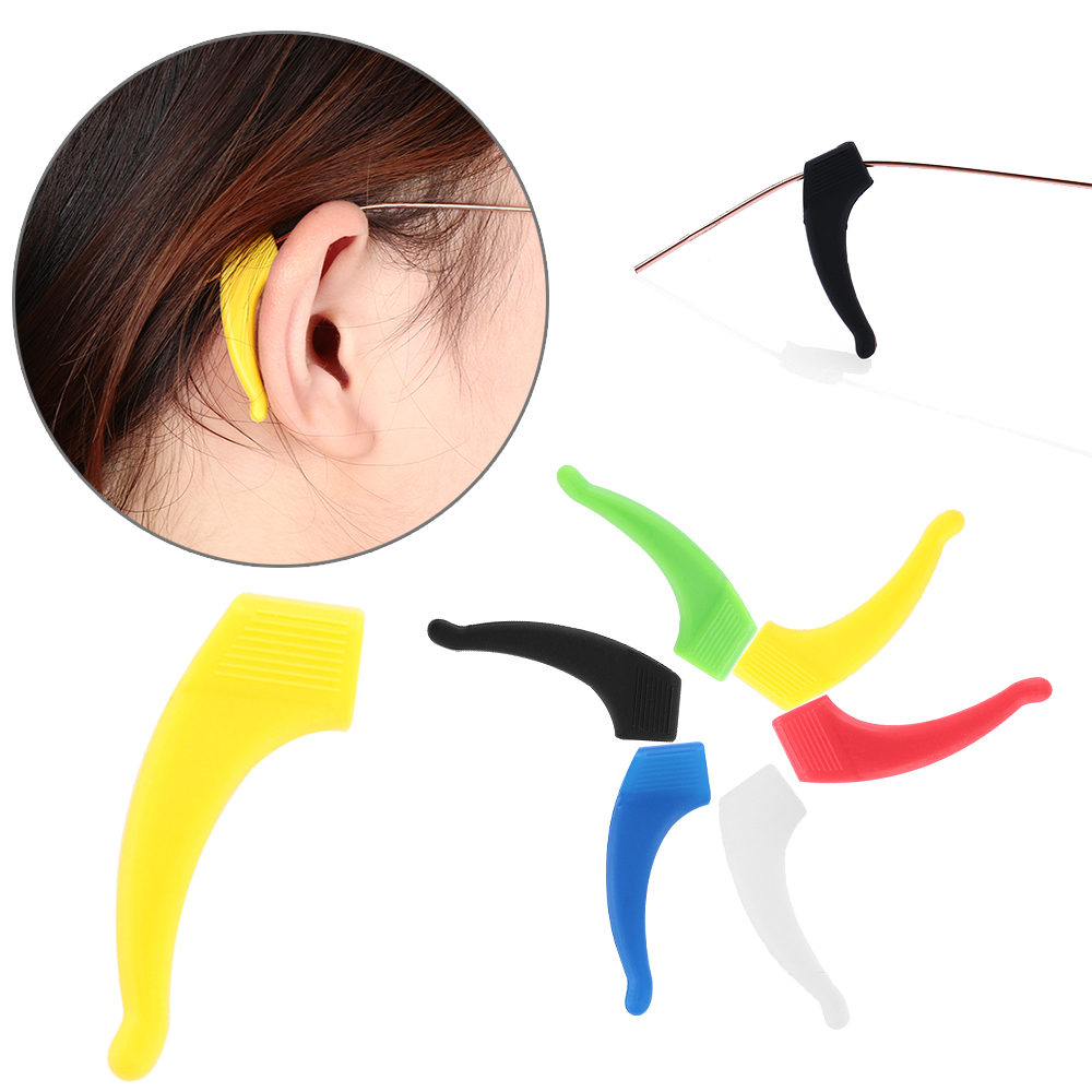 CUIRONG Sport Sunglasses Temple tip Outdoor Glasses Holder Anti Slip Silicone Ear Hooks