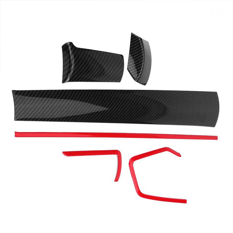 Carbon Fiber Style Shift Panel Cover Trim For Honda Civic 2016-2021 – LHD Only (Auto Transmission)