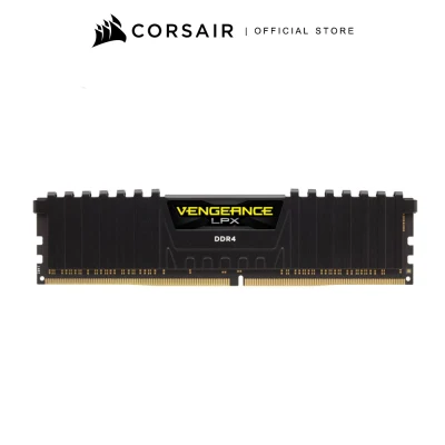 Corsair VENGEANCE® LPX 16GB (1 x 16GB) DDR4 DRAM 2666MHz C16 Memory Kit - Black