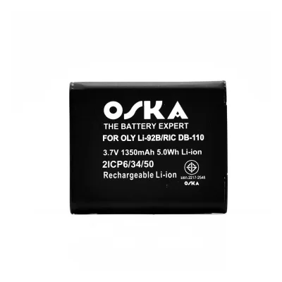 OSKA Enerexx Camera Battery OLYMPUS Li-92B / RICOH DB-110