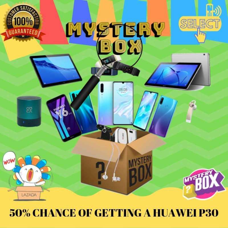 Mystery B ox & Surprise Gift & Mystery Gift ชิ้นมีโอกาสรับโทรศัพท์