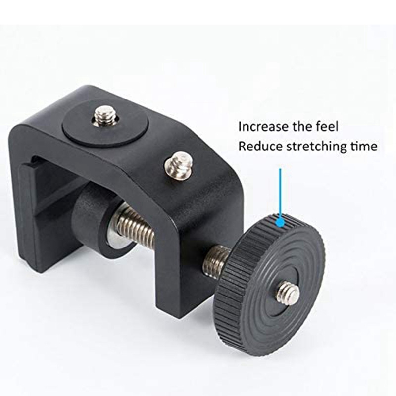 C Clamp with Screw Adjustable Camera Mount Clamps Bracket Desktop