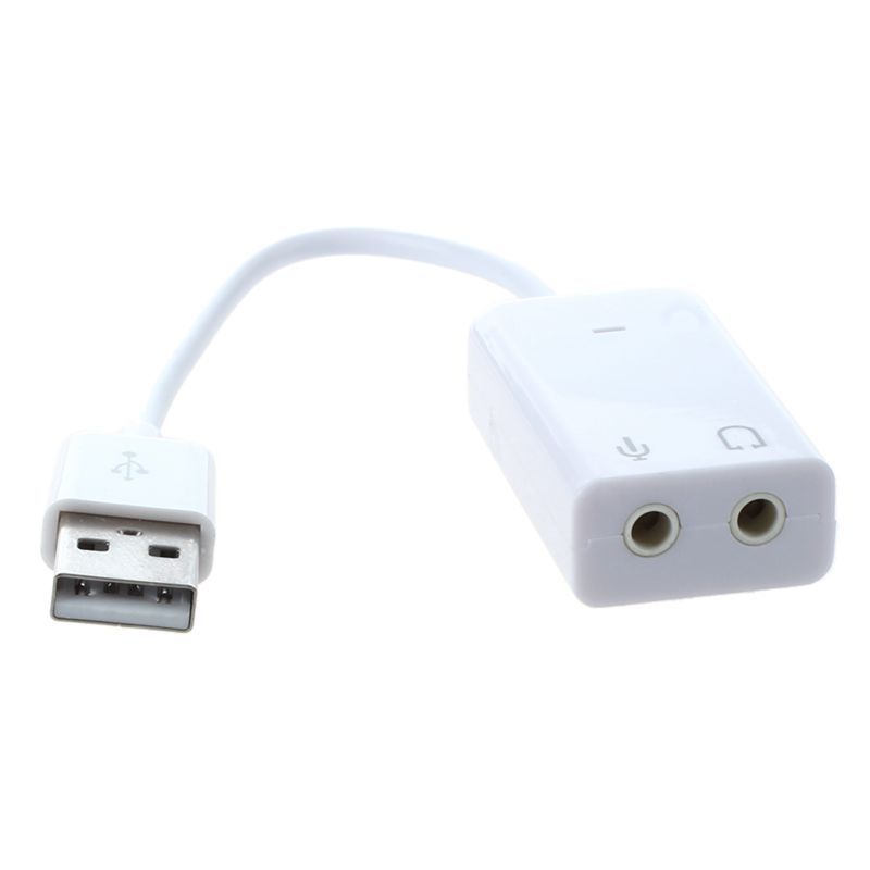 Bảng giá USB 2.0 Virtual 2.1 Channel Audio effect 7.1 3D Sound Card Adapter Phong Vũ