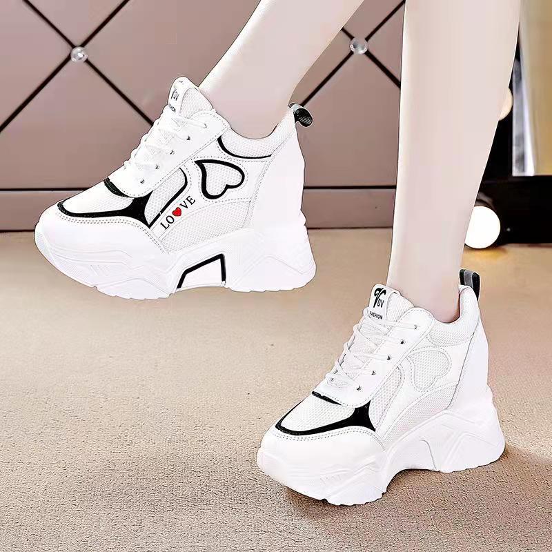 Giày nữ mới 2023 Giày thể thao lưới thoáng khí thường ngày