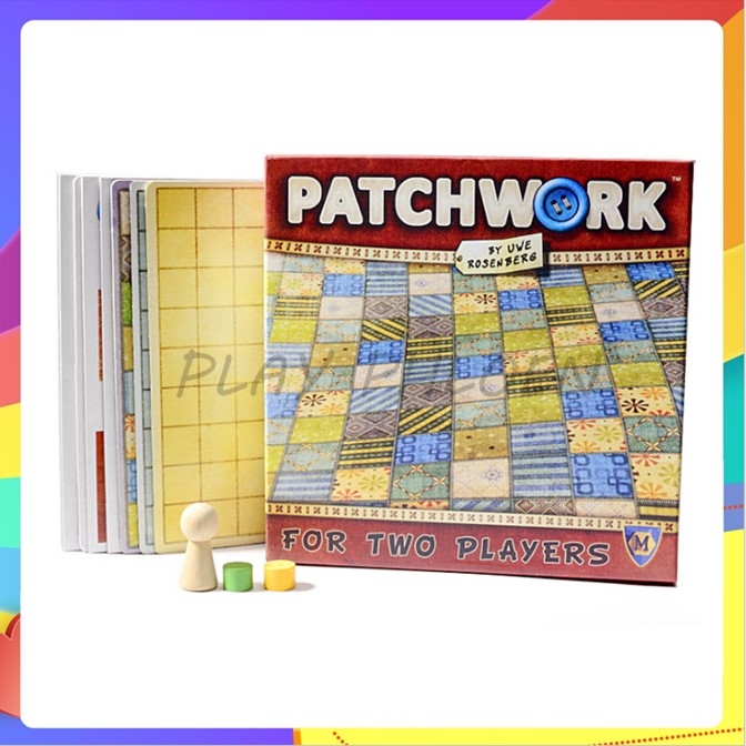 Patchwork Board game - บอร์ดเกม เย็บผ้า Patch work | Lazada.co.th