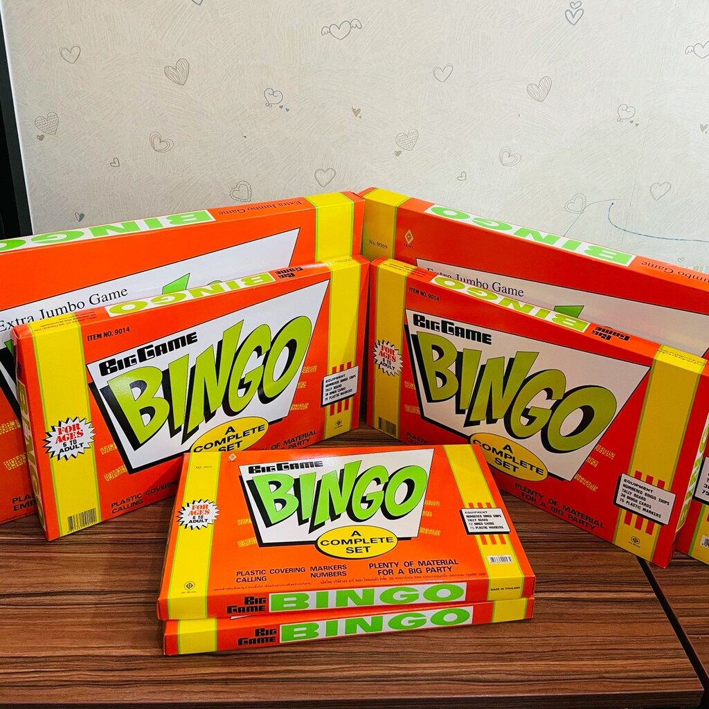 เกมบิงโก​ Bingo ​ สินค้าอยู่ไทย​พร้อมส่งมี3ขนาดให้เลือก บิงโก เล็ก/ใหญ่/จัมโบ้ เกมเศรษฐี