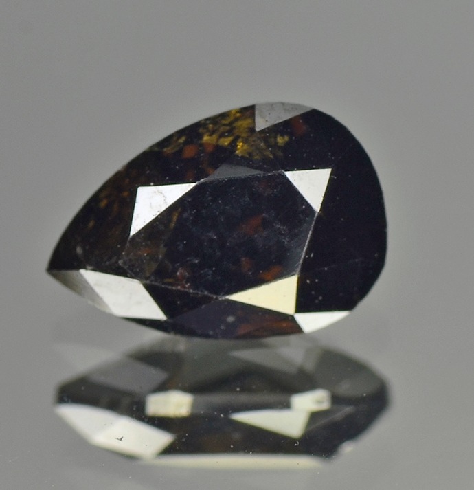 Brown Diamond 1.08 cts  Pear Shape Loose Diamond Untreated Natural Color
