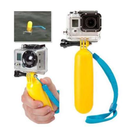 มือจับลอยน้ำสำหรับยึดจับกล้อง Action Camera / Go Pro Hero