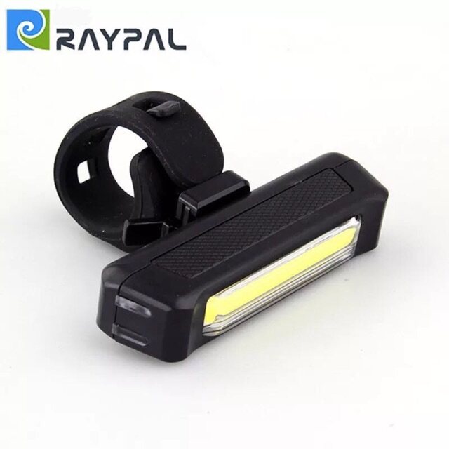 shandui RAYPAL ไฟจักรยาน LED แบบชาร์จ USB ไฟ 2 สีแดง-ขาว (Black)  RPL-2261