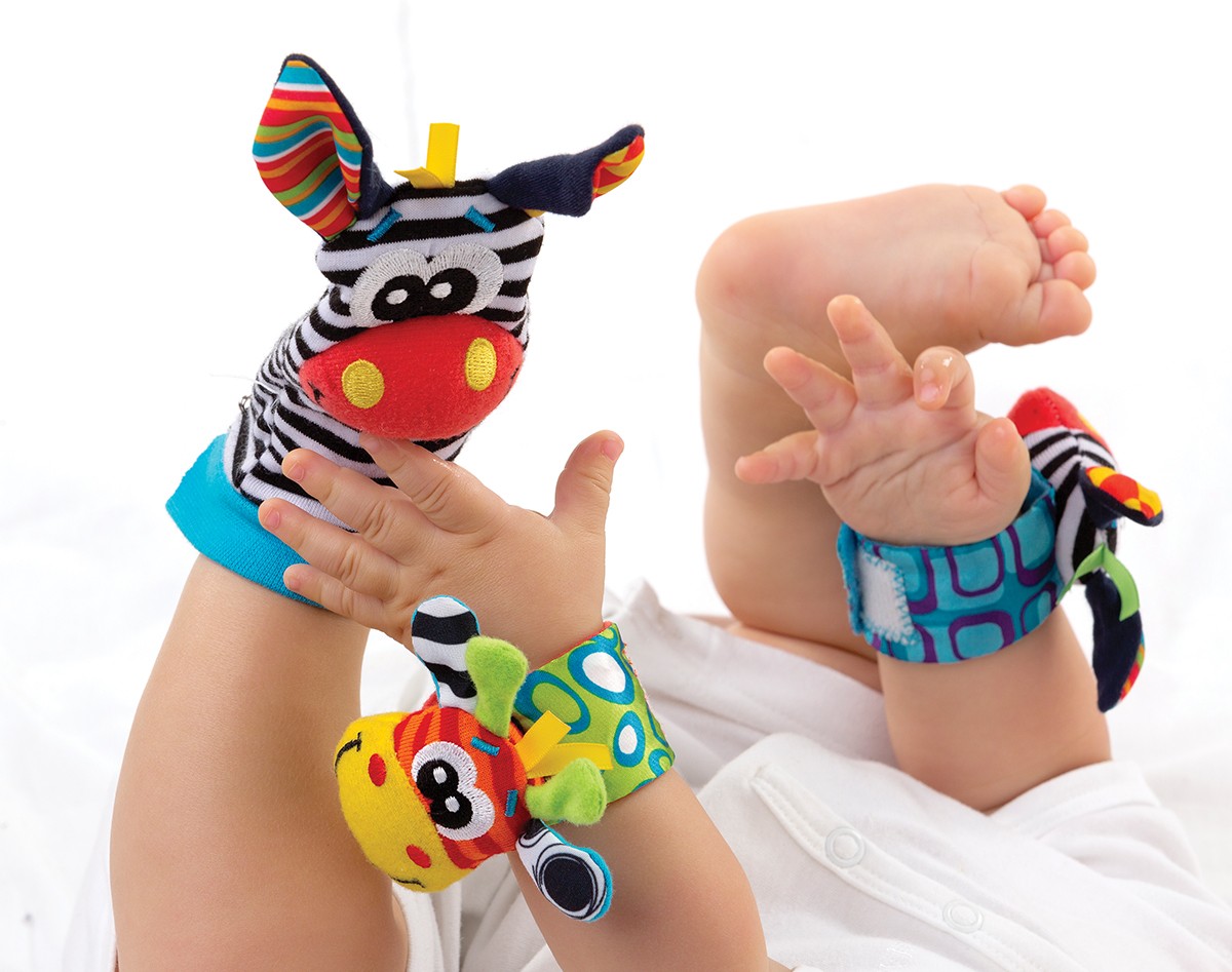 Playgro - Jungle Wrist Rattle And Foot Finder