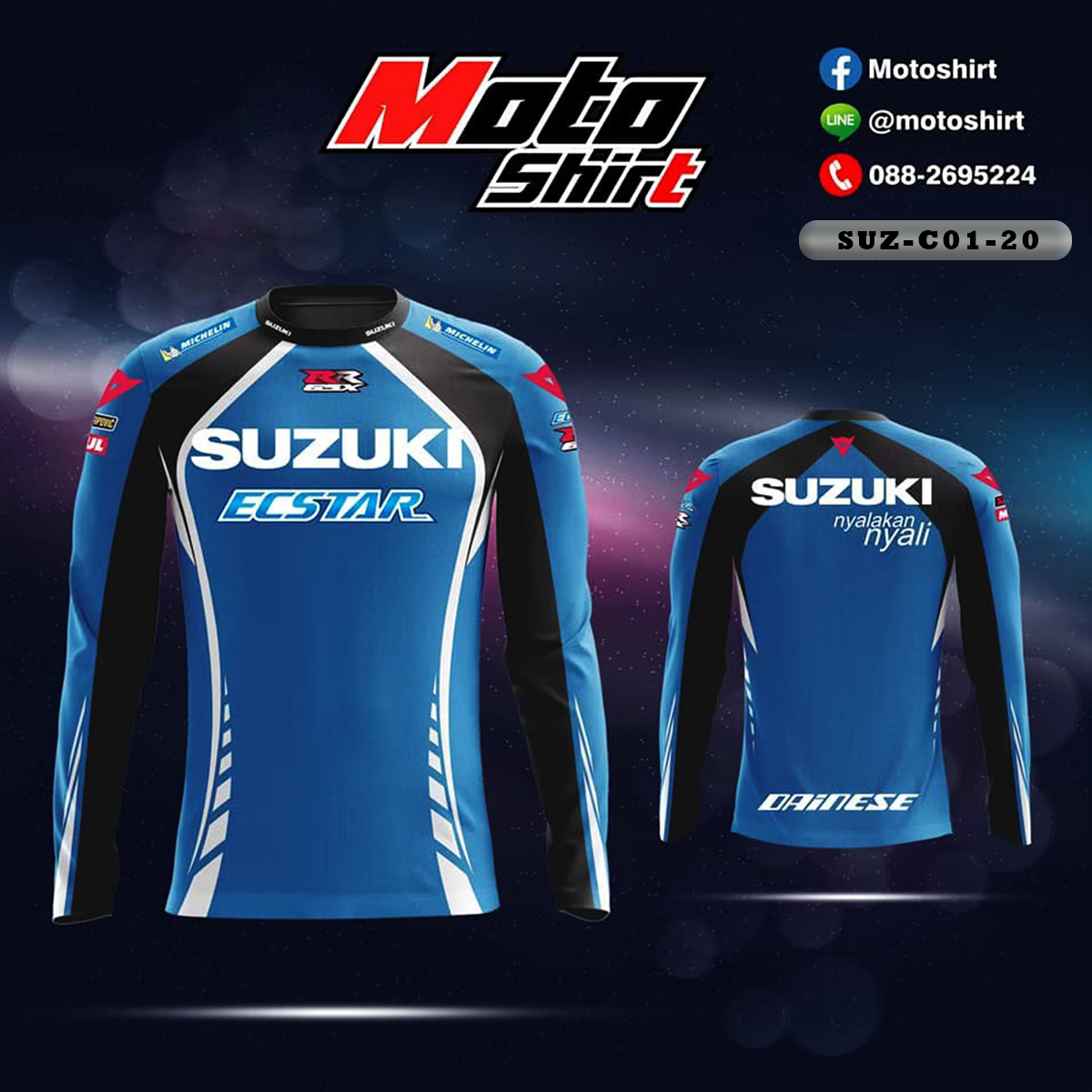 MOTOSHIRT MOTOGP SUZUKI SUZ-C01-20