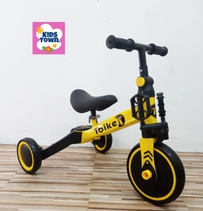 ภาพหน้าปกสินค้าพร้อมส่ง จักรยาน จักรยานเด็ก Balance Bike จักรยาขาไถ 4 in 1 ปรับได้หลายรูปแบบ จักรยานทรงตัว ซึ่งคุณอาจชอบสินค้านี้