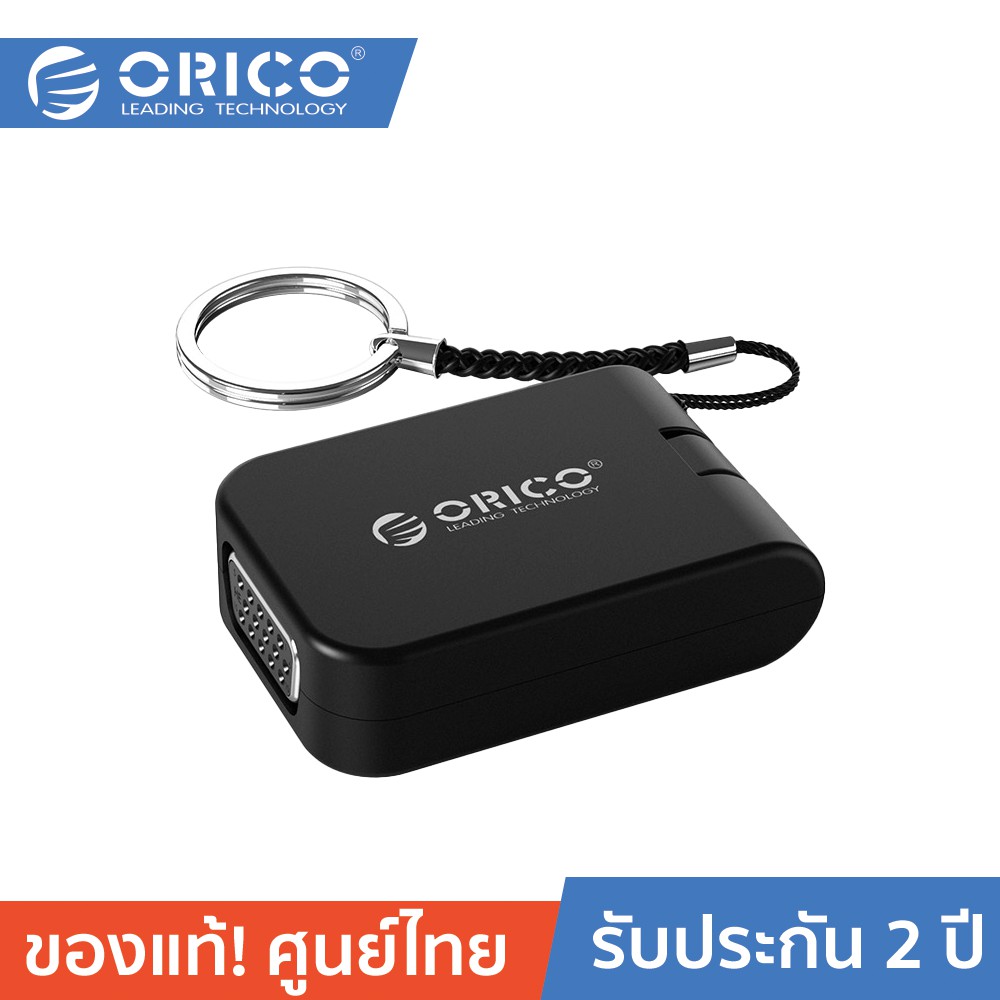ลดราคา ORICO XC-112 Type-C to VGA Adapter Black #ค้นหาเพิ่มเติม สายโปรลิงค์ HDMI กล่องอ่าน HDD RCH ORICO USB VGA Adapter Cable Silver Switching Adapter