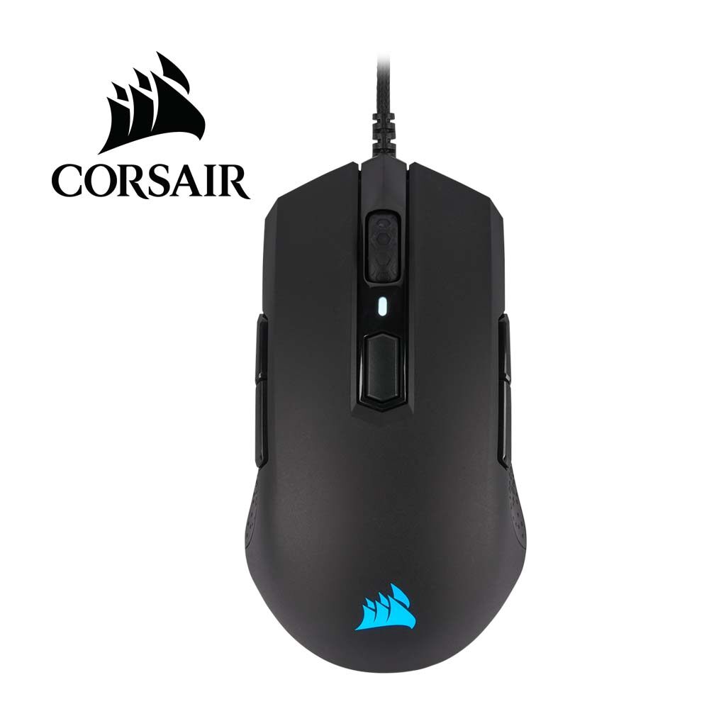 Corsair Gaming Mouse M55 Rgb Pro Ambidextrous Multi-Grip Black. 