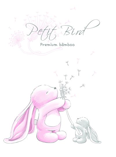 ผ้ารองกันน้ำอกันปัสสาวะออเเเกนิกส์ BAMBOOSERIESเเบรนด์PETIT BIRD