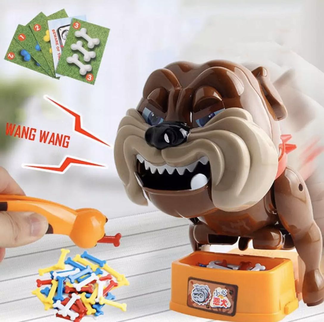 Fancytoys Shop  BAD DOG หมาหวงกระดูก เกมส์หมาหวงกระดูก ของเล่นเกมส์หมาหวงกระดูกสุนัขกัดนิ้วมือไซด์ใหญ่