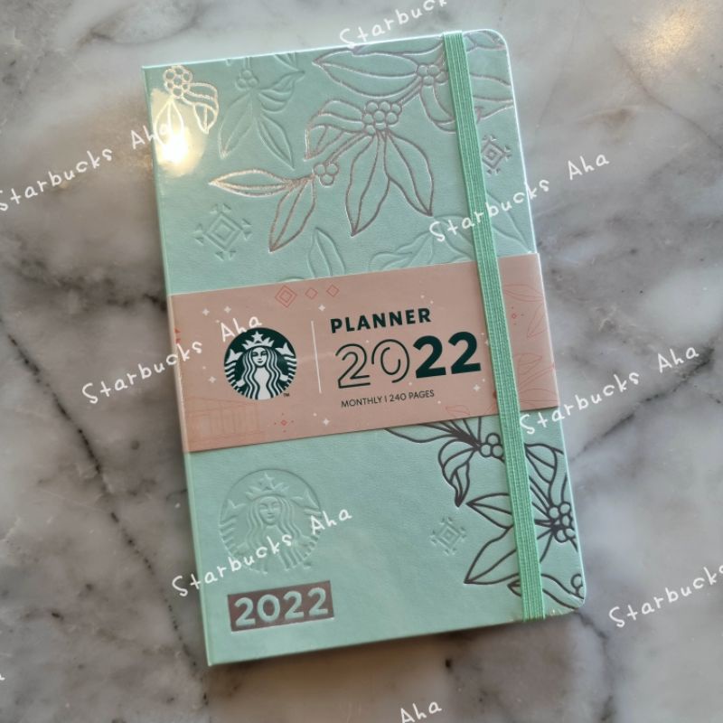 Starbucks Planner 2022 สมุดแพนเนอร์ + คูปอง 2022 ‼️พร้อมส่ง‼️