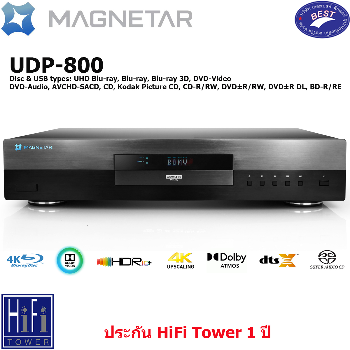 Magnetar UDP800 review: a 4K Blu-ray player with astounding video and audio  quality