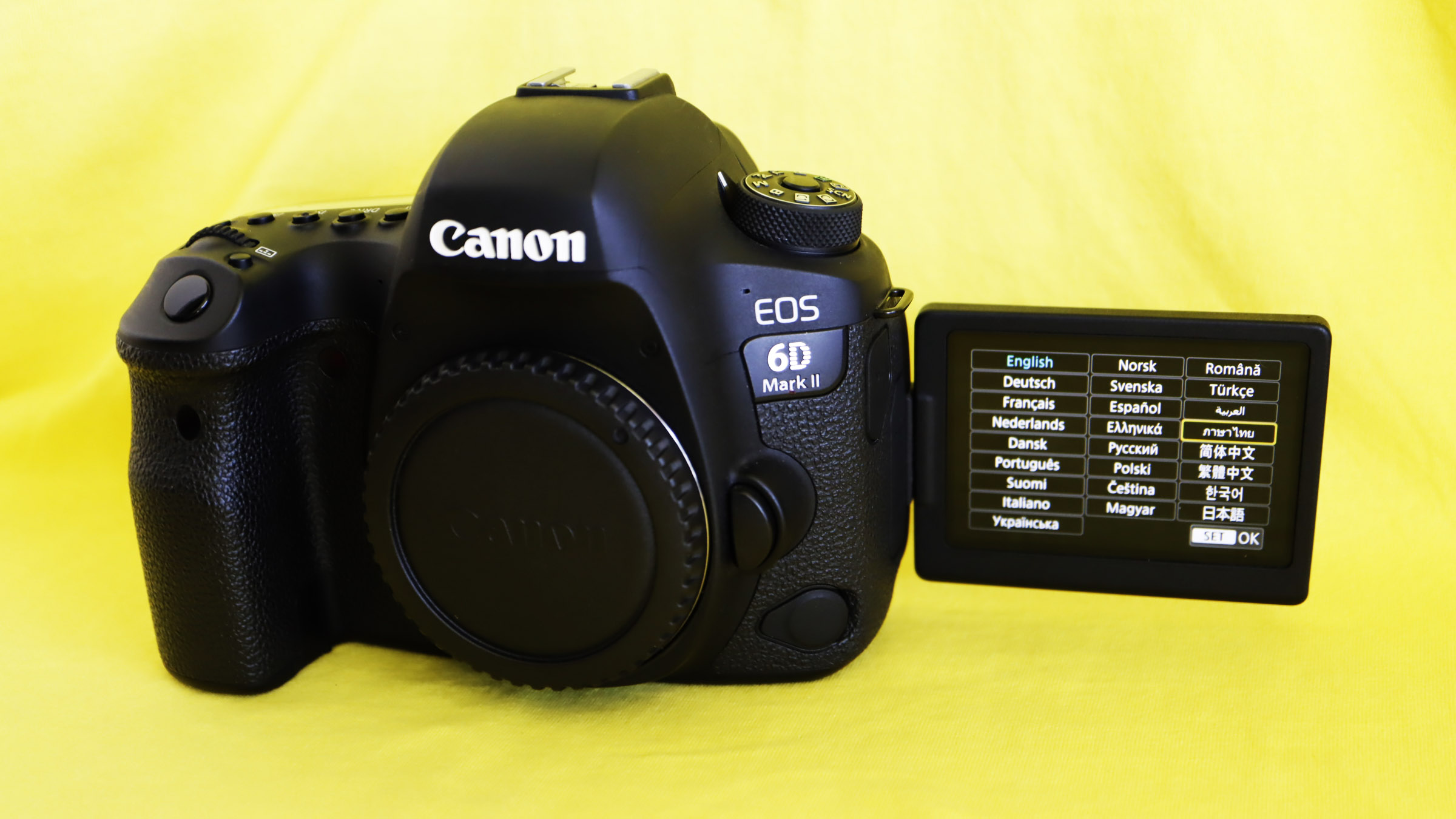 Canon EOS 6D mark II used กล้องมือสอง full frame DSLR รุ่นใหญ่ WiFi
