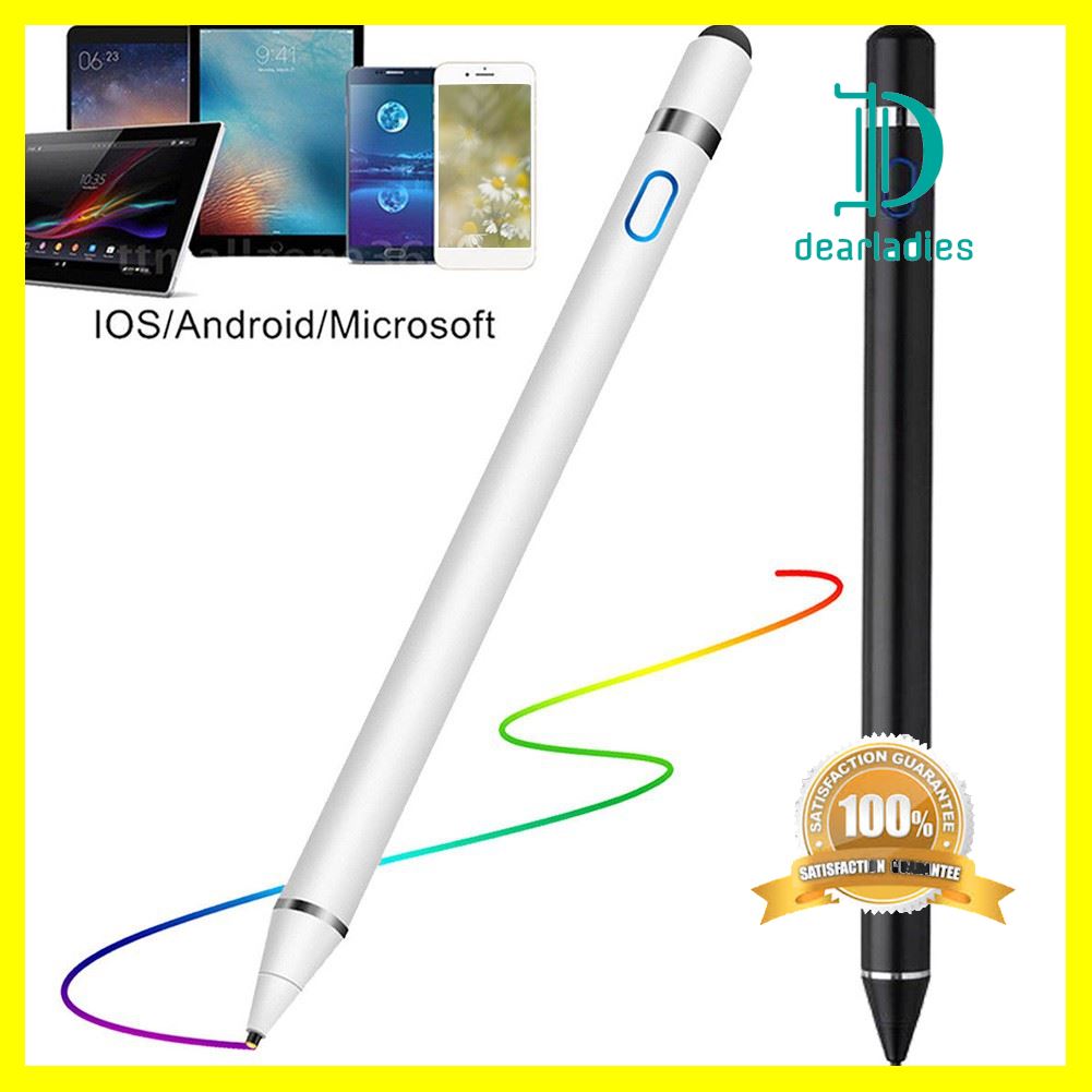 Free Shipping ปากกาไอแพด ปากกา Stylus Pencil ปากกาสไตลัส ปากกาทัชสกรีน ปากกา iPad ปากกาเขียนหน้าจอ คุณภาพดี