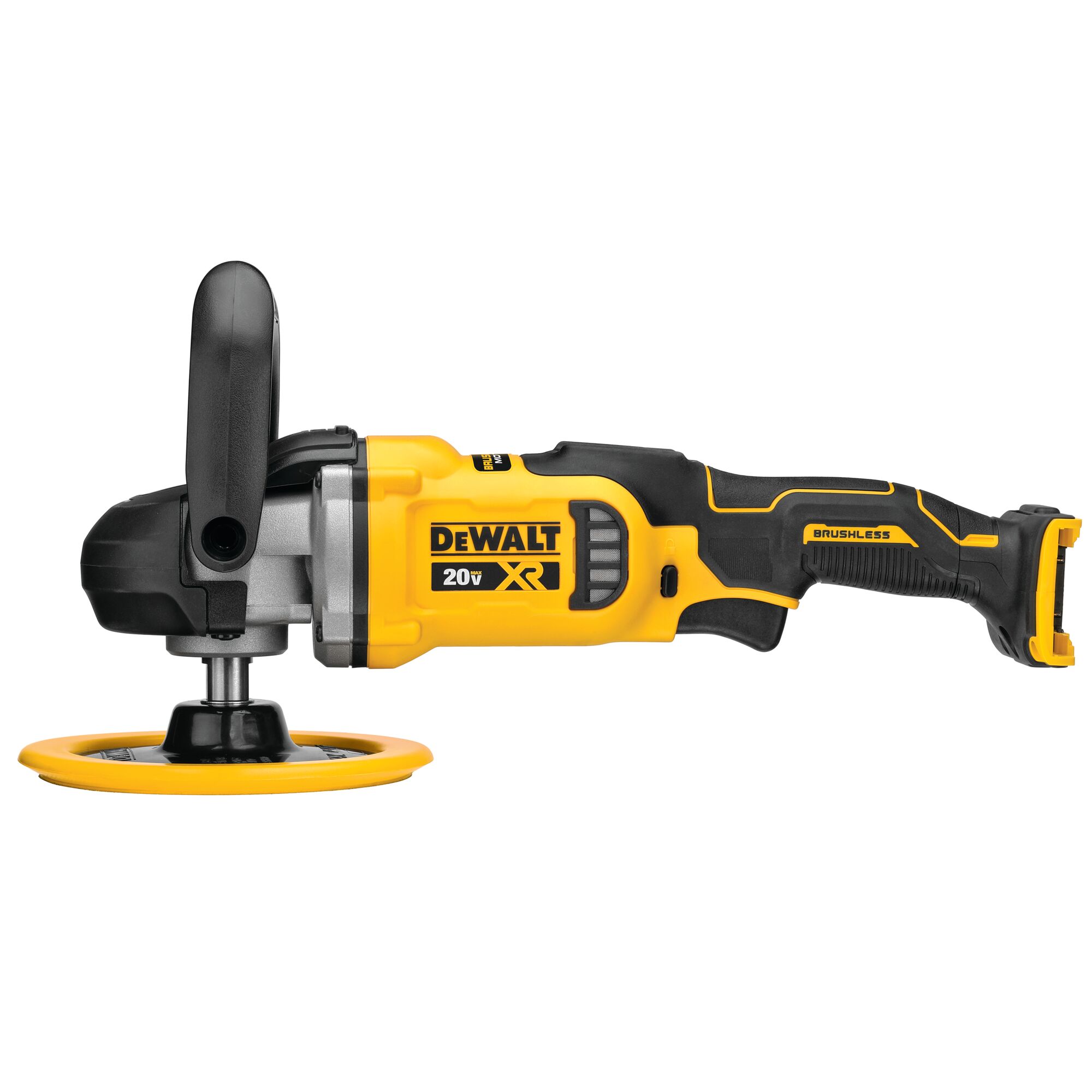 DEWALT เครื่องขัดสีรถยนต์ ระบบ Rotary ไร้สาย ไร้แปรงถ่าน ขนาด 7 นิ้ว 20V (เฉพาะตัวเครื่อง) รุ่น DCM849N-XJ ราคา 6,087 บาท*ส่งฟรี