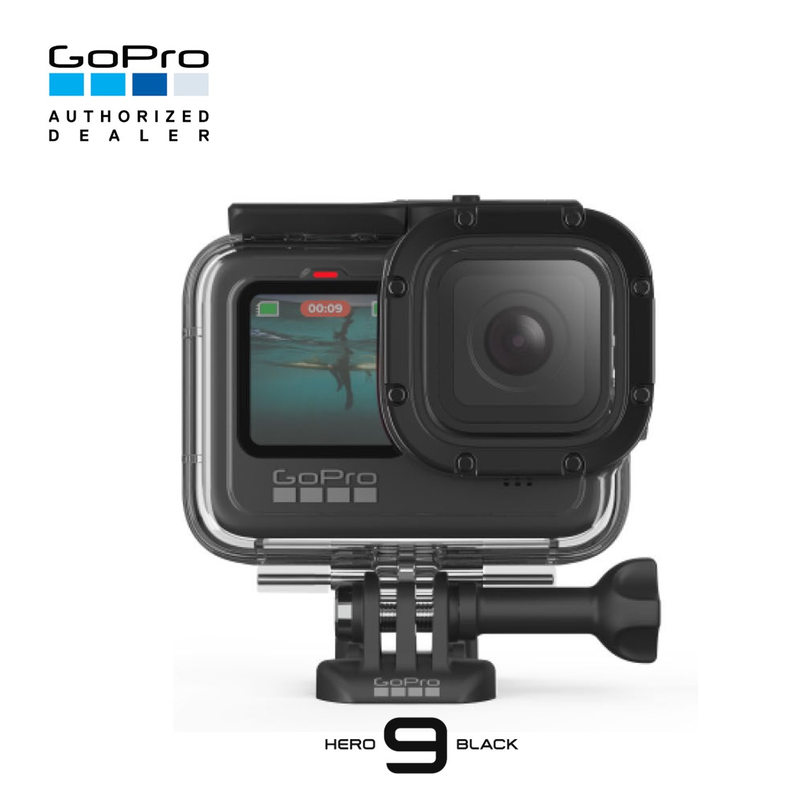 GoPro Protective Housing HERO9 Black เคสกันกระแทก สามารถกันน้ำได้ที่ความลึกสูงสุด 60 เมตร กันกระแทกสำหรับรุ่น HERO9 Black