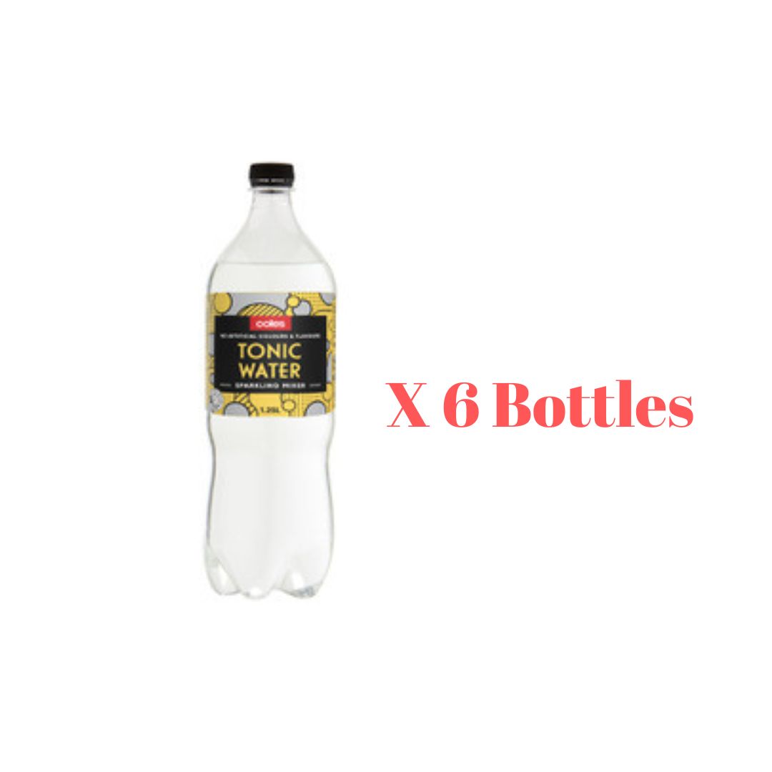 Coles Tonic Water Pack of 6 or 12 Lazada.co.th