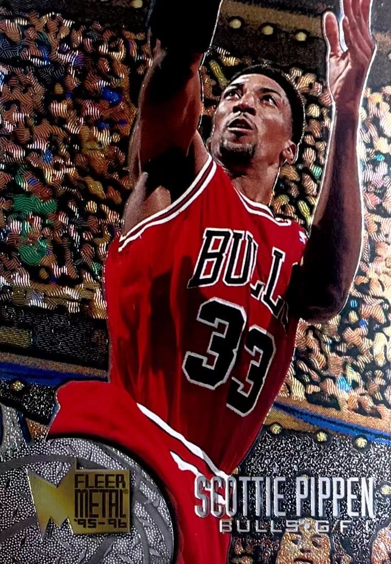 Panini UD Scottie Pippen NBA Basketball Star Card Official Trading