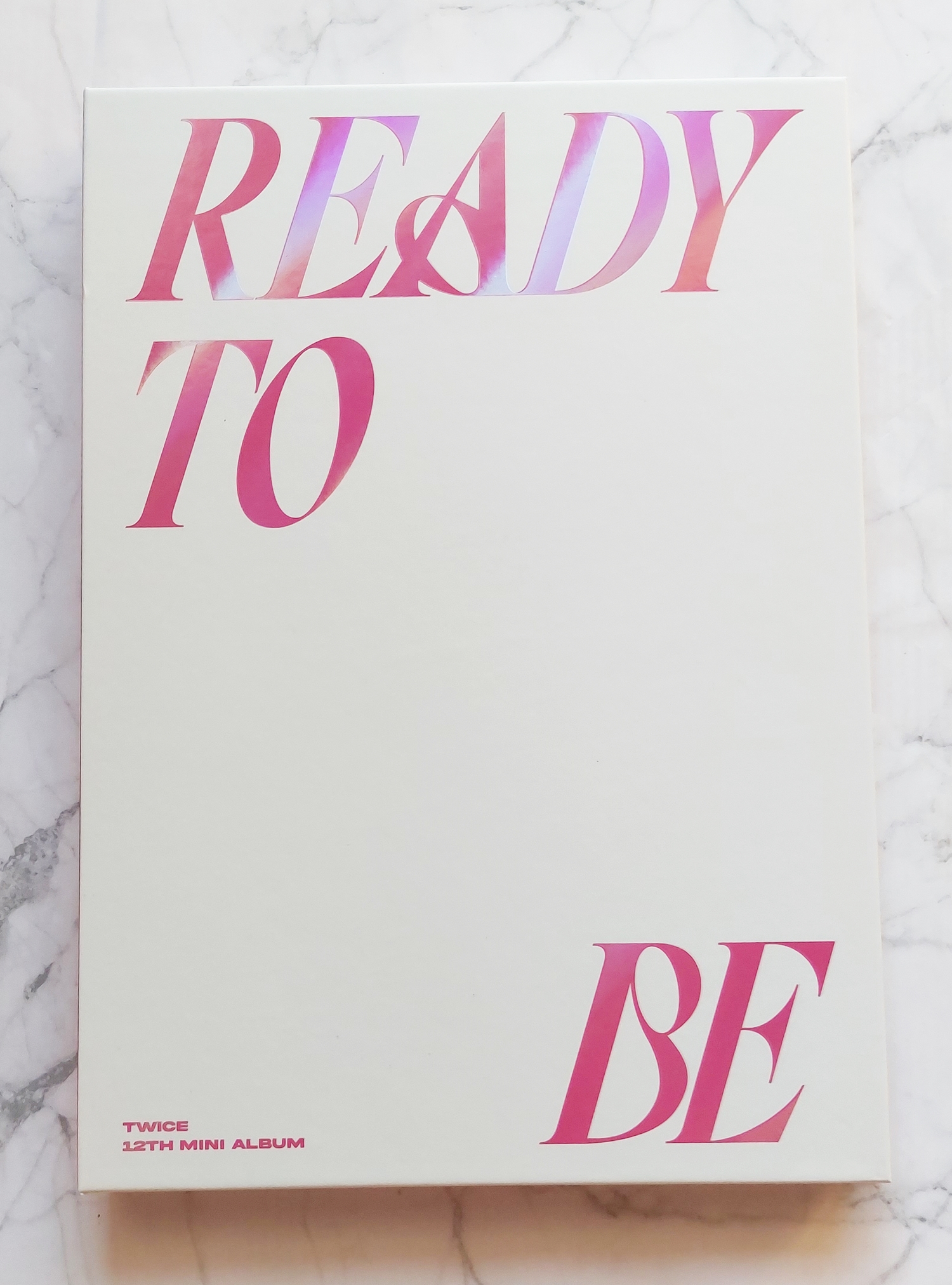 อัลบั้ม TWICE - READY TO BE Album เวอร์ READY แกะแล้ว ไม่มีโปสเตอร์ ไม่