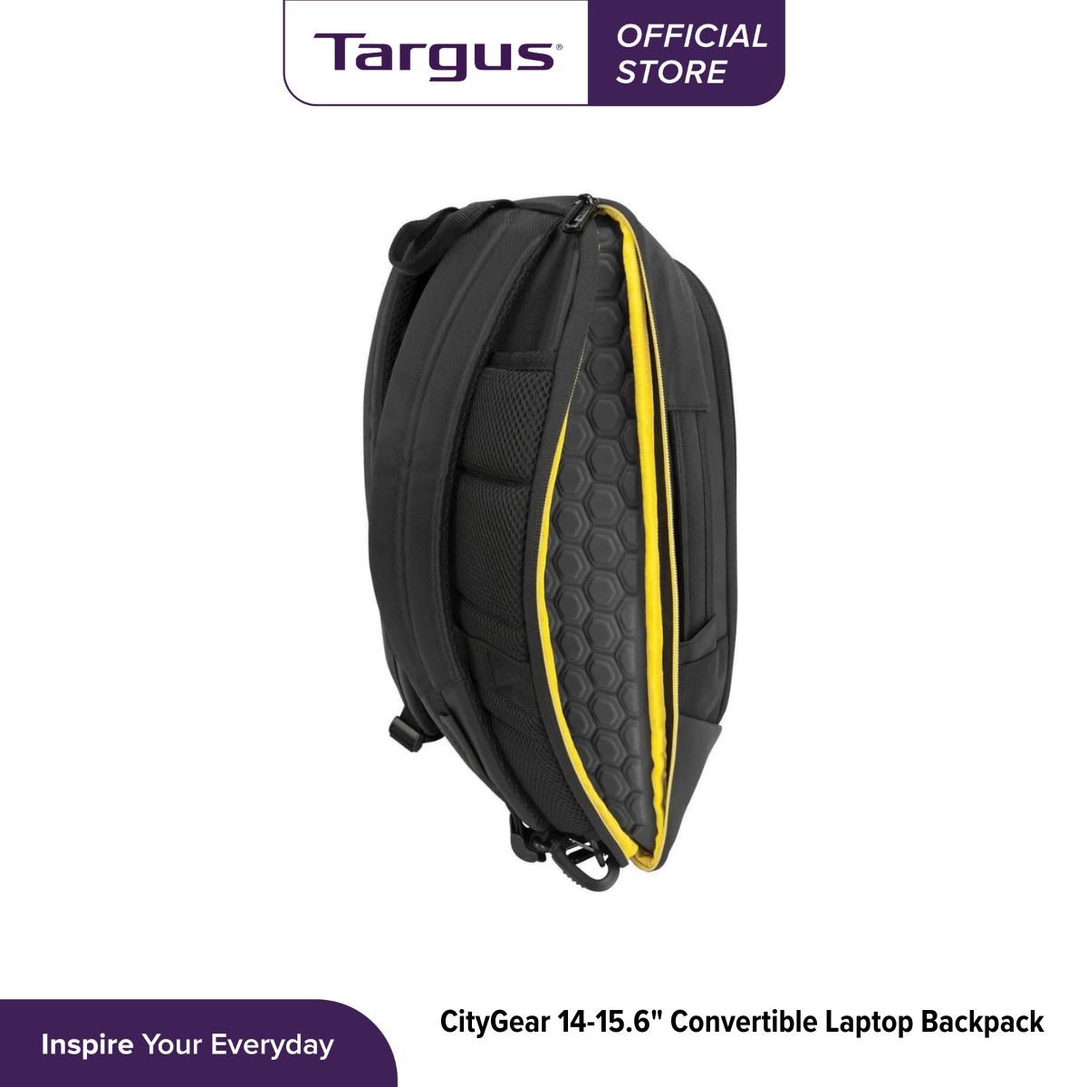 กระเป๋าเป้ใส่โน๊ตบุ๊ค Targus CityGear 1415.6 Convertible Laptop