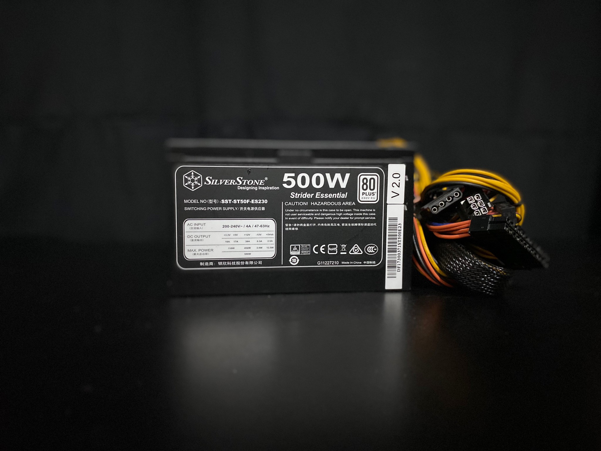 SBCOM2 พาวเวอร์ POWER SUPPLY SILVERSTONE ST50F-ES230 - 500W 80 PLUS ...