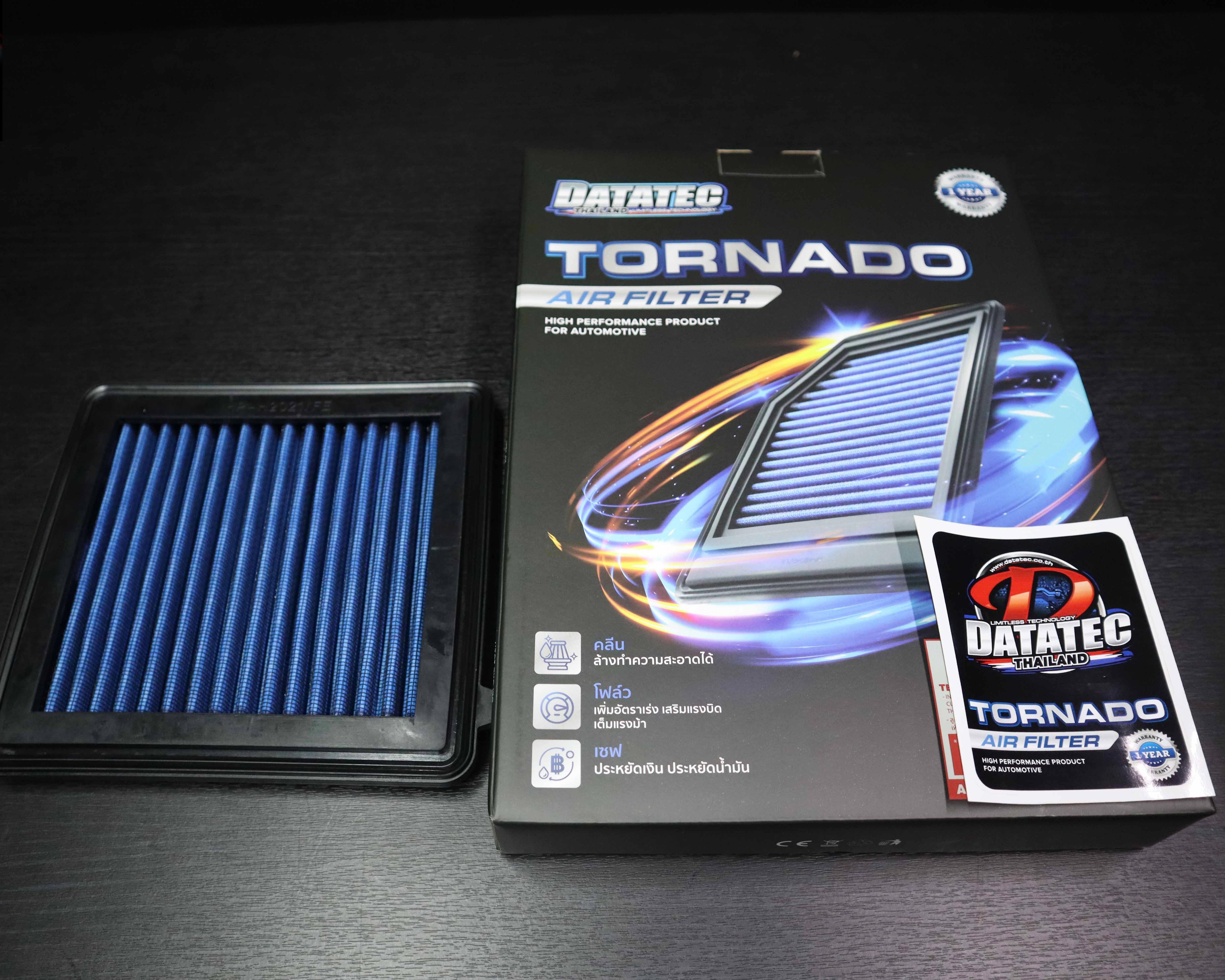 กรองอากาศรถยนต์ Data tec Tornado - PO DYNO AND TUNING - ThaiPick