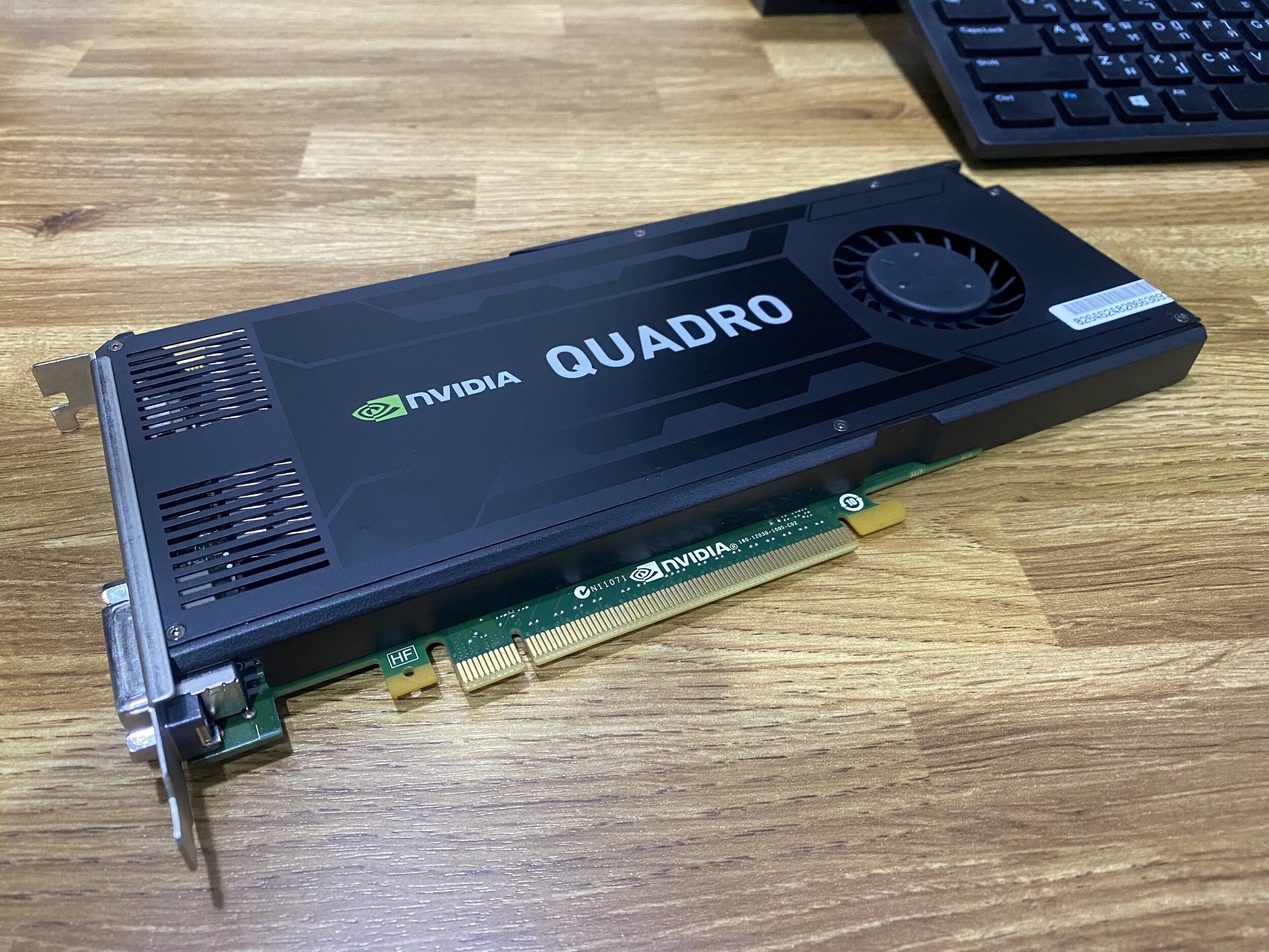 การ์ดจอ NVIDIA Quadro K4000 3GB DDR5 Workstation graphic card สภาพ 99%