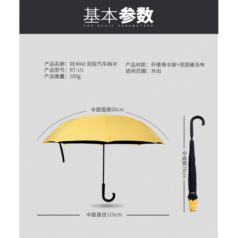 โปรโมชั่น ร่มกันแดด ร่มสนาม ร่มกันฝน REMAX RT-U1 Windproof Sun Rain ...