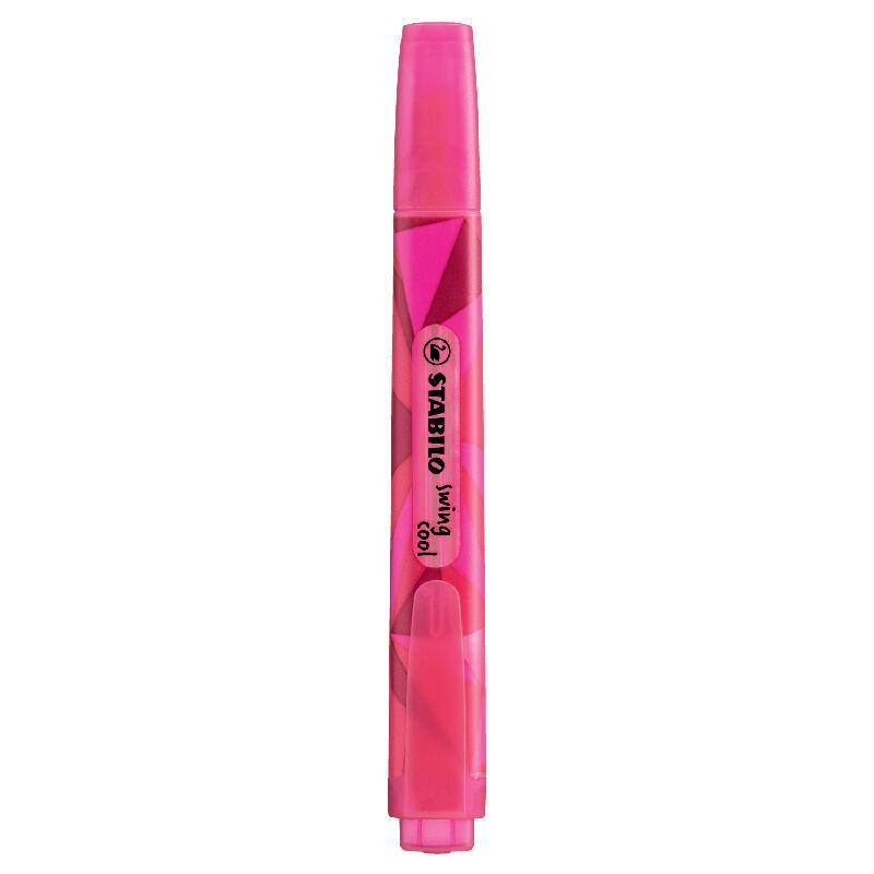 Electro48 STABILO Swing Cool Colormatrix ปากกาเน้นข้อความ สีชมพู 275/56-7