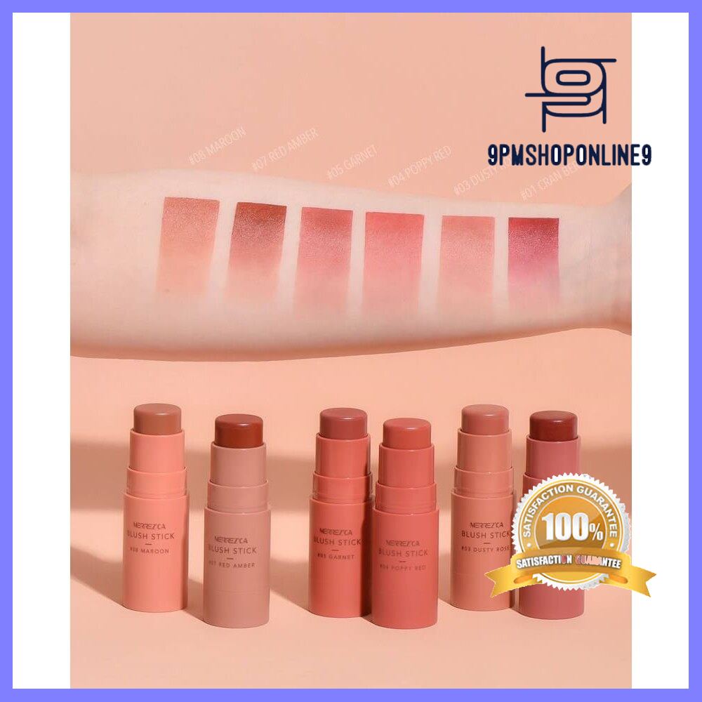 โปรโมชั่นสุดคุ้ม โค้งสุดท้าย Merrezca Blush Stick บลัชออนสติ๊ก เมอร์เรซ