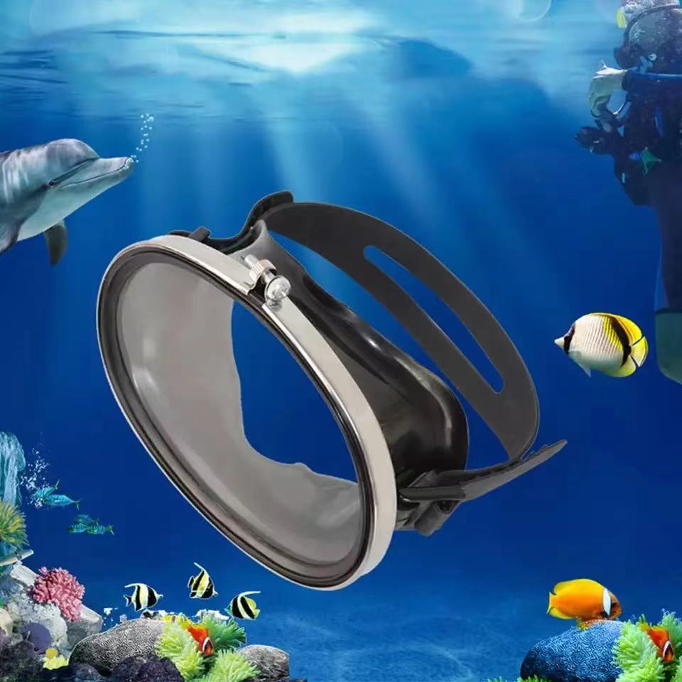 Diving Mask หน้ากากดำน้ำ แว่นดำน้ำ แว่นตาดำน้ำ หน้ากากดำน้ำตื้น อุปกรณ์ดำน้ำ แว่นตาว่ายน้ำ Swimming Glasses กระจกของชาวประมง หน้ากากว่ายน้ำ