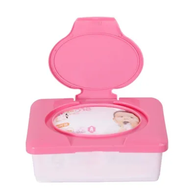 MPIIX6 Home Baby Automatic Pop-up Tissue Holder Tissue Box Plastic Tissue Case Wipes Box