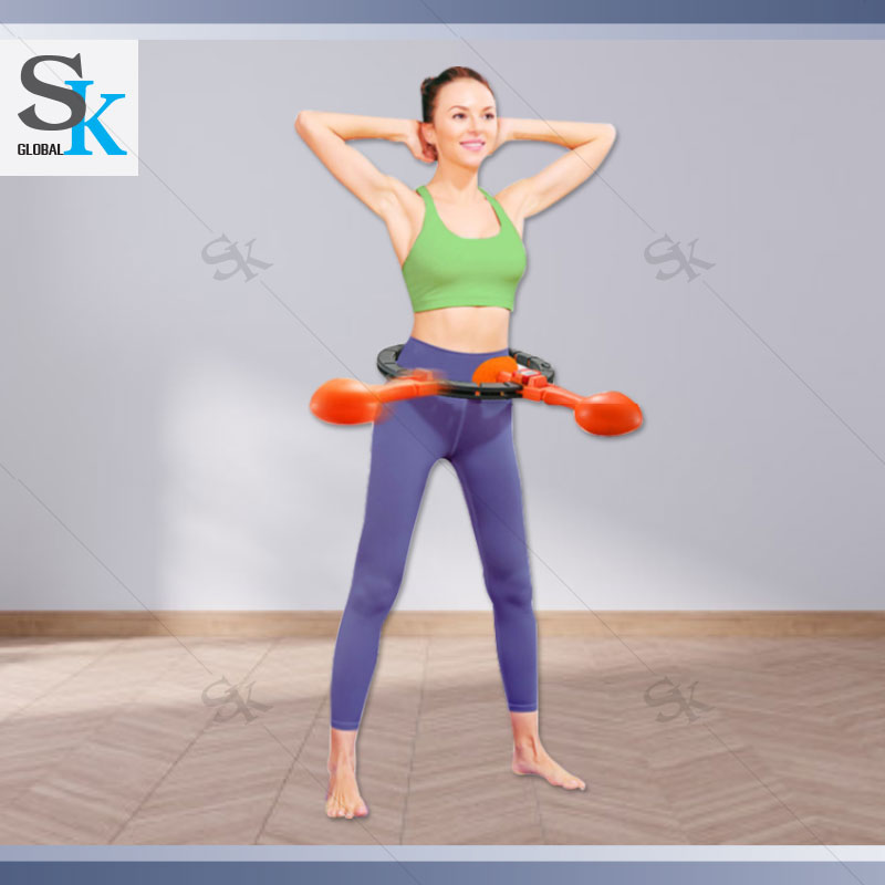SK ฮูล่าฮูปอัจฉริยะปรับน้ำหนักได้ ลดน้ำหนักได้ดีสร้างรูปร่างที่ดีหมุุนได้ 360 องศาเหมาะสำหรับผู้ใหญ่