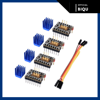 BIQU TMC2225 V1.0 Stepper Motor Driver Stepsticks Mute UART Driver 3D Printer Parts VS TMC2208 TMC2130 For SKR V1.3 SKR-